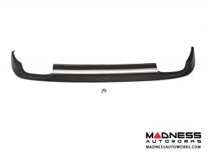 Mercedes-Benz E-Class W212 Silver Strip Rear Diffuser - PU Material